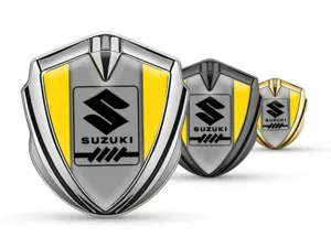 Suzuki Emblème Silicone Insigne Design Sportif Qualité Ultime